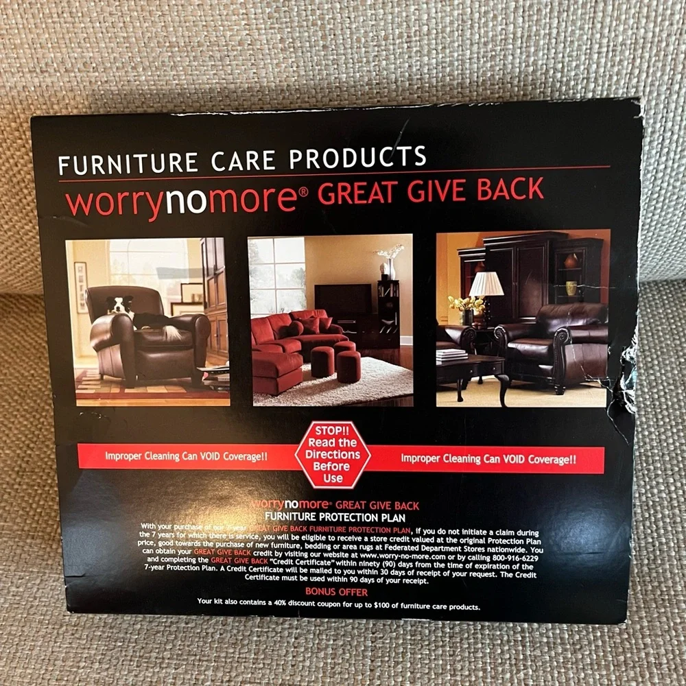 Furniture & Home Care Kit.